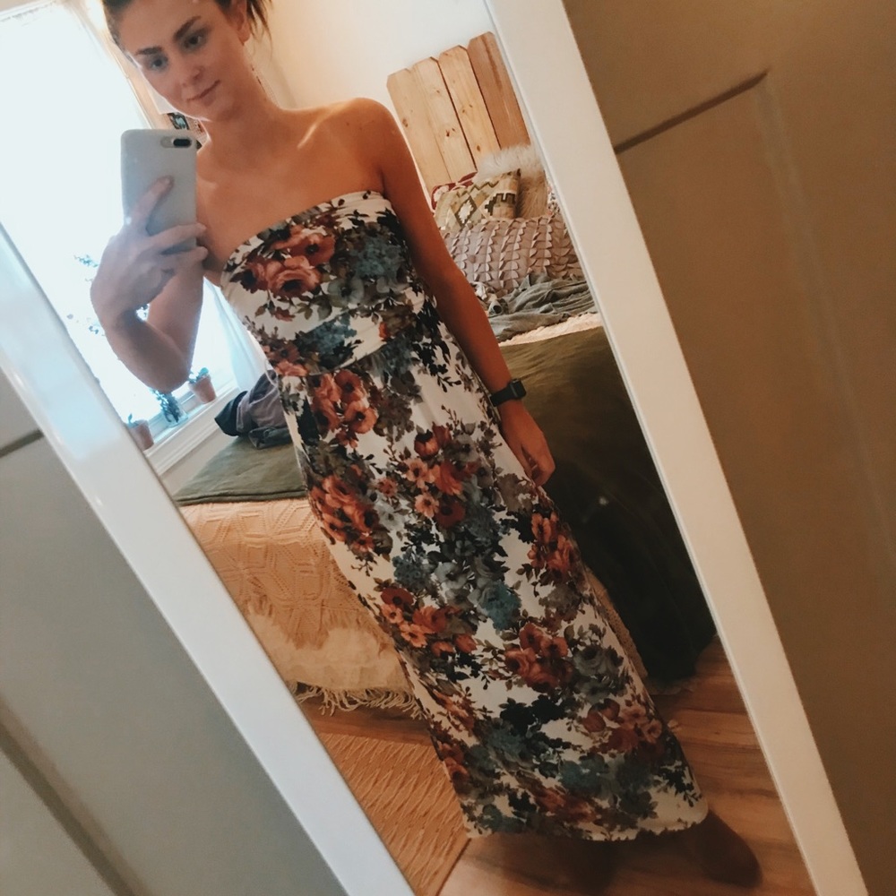 Floral Dress maxi